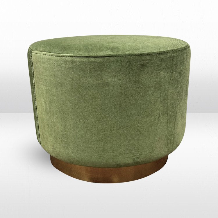 Ottoman - Colette Dot - Moss
