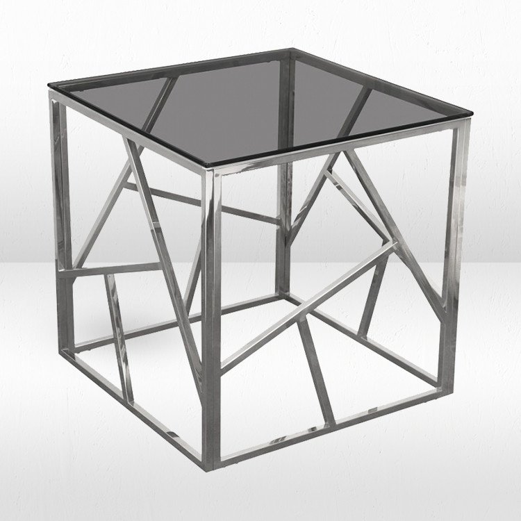 Side Table - Nest - Silver Frame