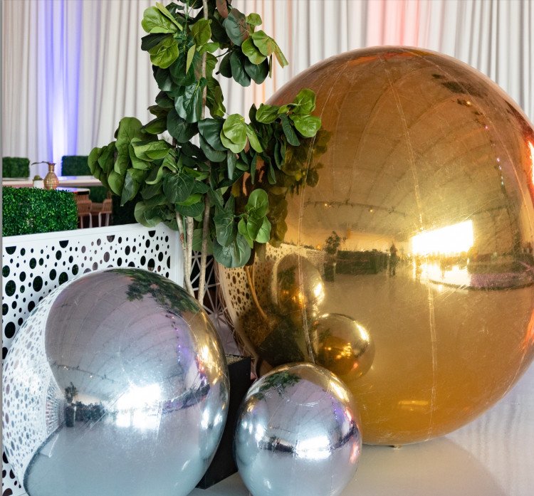 Gold Orb Ball - Medium Size
