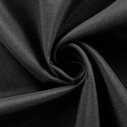 90 Black Polyester Linen