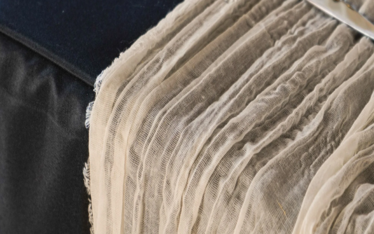 Cheesecloth Table Runner 16FT x 25  - Champagne