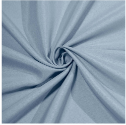 60x126 Dusty Blue Polyester Linen