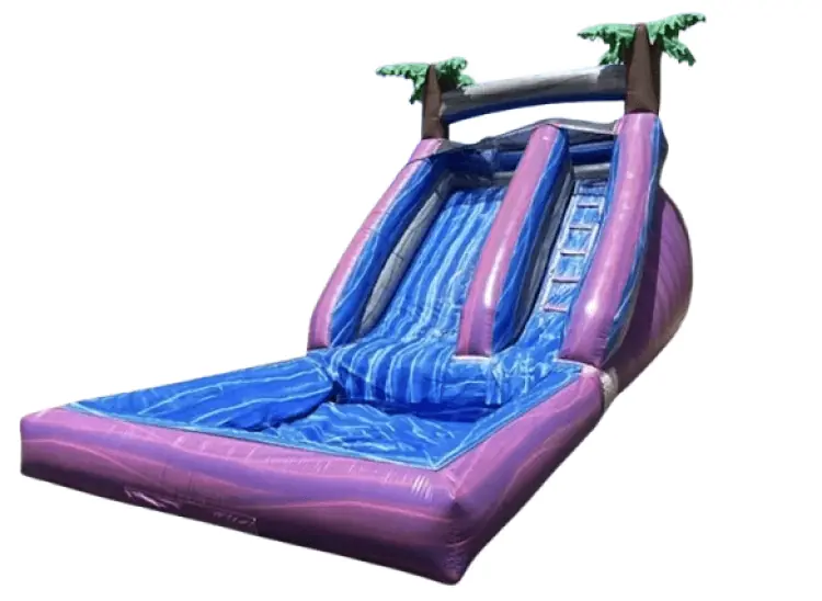 14ft Purple Crush Water Slide w Pool* 14ft Purple Crush Water Slide w Pool*