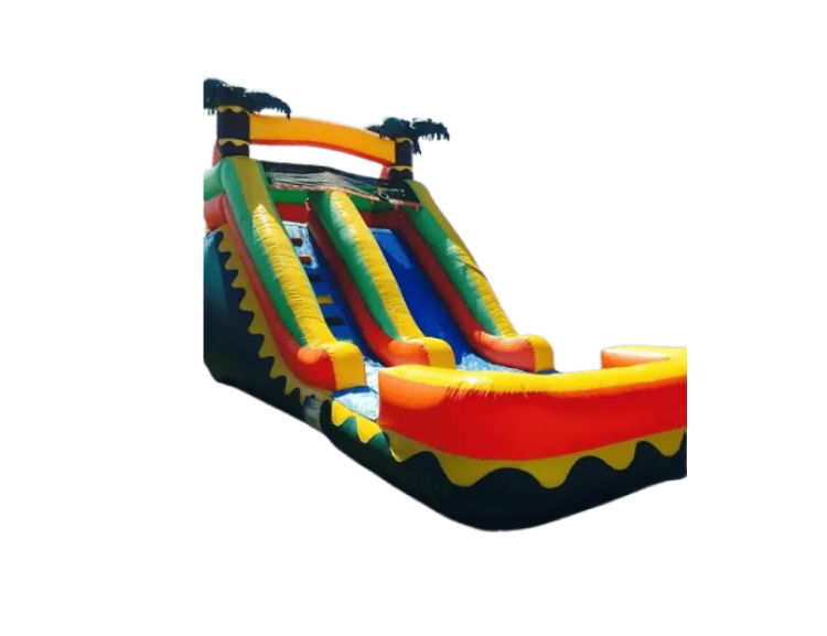 16ft Multi-Color Water Slide with Pool* 16ft Multi-Color Water Slide with Pool*