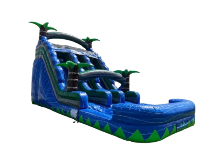 18ft Double Lane Water Slide w- Pool* 18ft Double Lane Water Slide w- Pool*