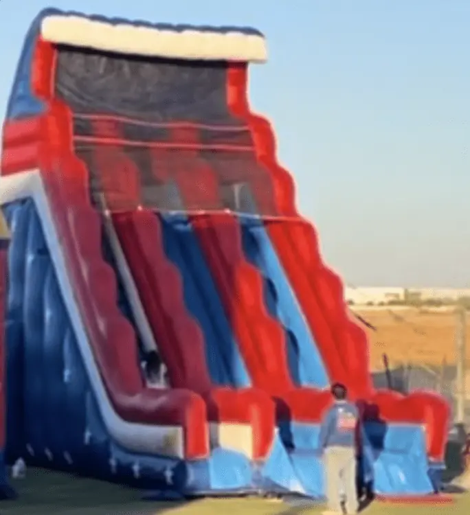 27ft Patriot Double Lane Dry Slide* 27ft Patriot Double Lane Dry Slide*